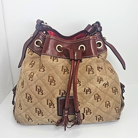 Dooney & Bourke Handbag, Medium, Brown - Picture 1 of 16